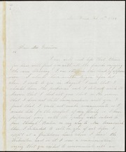 Letter to] Dear Mr. Garrison [manuscript