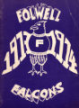 Folwell Jr. High Yearbook 1974; Folwell Falcons 1973-1974