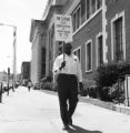 City employees on strike in Montgomery, Alabama.