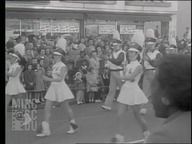 1957 Santa Claus parade--Nixon--home movies