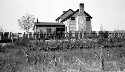 Demonstration Farmer Daniel Tucker's House showing garden in September