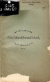 Catalogue of the ... annual session of the North Carolina State Colored Normal School, Fayetteville, N.C. [1886-1887]