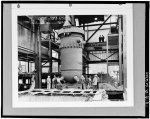 87.  REACTOR VESSEL CLEAR OF RAILROAD CAR, OCTOBER 10, 1956 - Shippingport Atomic Power Station, On Ohio River, 25 miles Northwest of Pittsburgh, Shippingport, Beaver County, PA