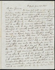 Letter to] My dear Garrison [manuscript