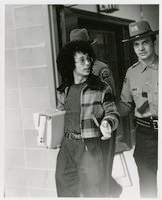 Black student protest in Wilbur Cross Library