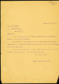 Letter from Halsey Ives to Cass Gilbert, February 17, 1905: response to letter of Feb. 14, 1905, concerning location of architectural drawing