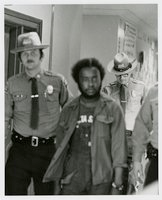 Black student protest in Wilbur Cross Library
