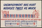 Unemployment has Hurt Negroes Twice as Much