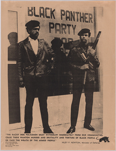 Huey Percy Newton and Bobby Seale