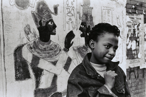 Girl with Egyptian Painting, New York