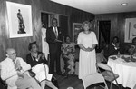 Thumbnail for Jessie Mae Beavers speaking at an event in a private residence, Los Angeles, 1984