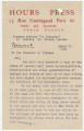 Petition from Nancy Cunard and well-known London and Paris-based artists and intellectuals in London, England, to Governor Miller of Alabama.