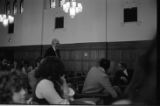 Sterling Allen Brown, Charles T. Davis, Margaret Walker Alexander at Yale University, 1979.(YSP 43-79-4)