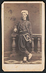 [Unidentified soldier of 5th New York Infantry Regiment also known as "Duryée's Zouaves" in uniform]