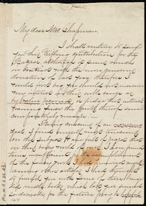 Letter from Susan W. Hayward, Uxbridge, [Mass.], to Maria Weston Chapman, Dec. 13th/[18]57