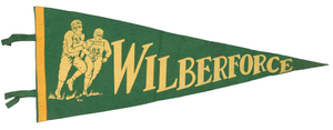 Pennant for Wilberforce University football