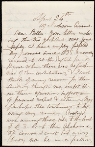 Letter from Maria Weston Chapman, 119 Madison Avenue, [New York], to Deborah Weston, April 24th, [186?]