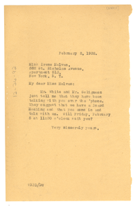 Letter from W. E. B. Du Bois to N.A.A.C.P.