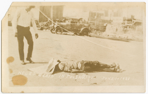 Negro Slain in Tulsa Riot, June 1-1921