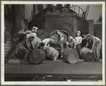 Thumbnail for Men moving barrels