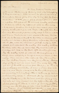 Letter from Abraham Brooke, Oakland, O[hio], to Maria Weston Chapman, Oct. 5, 1843