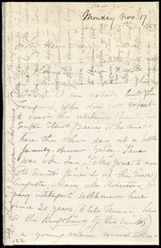 Letter to] My dear Lizzy & Anne [manuscript