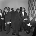 Martin Luther King, Jr. at his Nobel Peace Prize recognition dinner, National Conference of Christians and Jews, Dinkier Plaza Hotel, Atlanta, Georgia, January 27, 1965