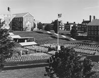 Commencement staging