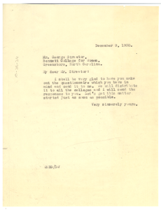 Thumbnail for Letter from W. E. B. Du Bois to George Streator