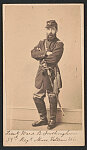 [First Lieutenant Ward Brooks Frothingham of Co. D, 22nd Massachusetts Infantry Regiment and Co. G, 59th Massachusetts Infantry Regiment in uniform with sword]