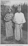 A Kroo "boy" and his wife, Monrovia