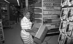 Store opening, Los Angeles, 1990