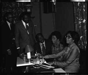 Bus[iness] League Dinner [District of Columbia Chamber of Commerce 37th Annual Installation and Awards Dinner, ca. 1970-1979 : cellulose acetate photonegative]