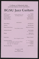 BGSU Jazz Guitars