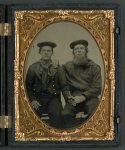 [Two unidentified sailors in Union uniforms]