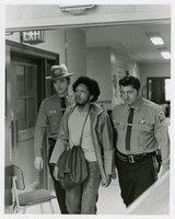 Black student protest in Wilbur Cross Library
