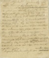 Letter, 1815 April 06, William Grogen to Francis Marion regarding the Estate of William Moultrie