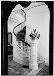 8.   October 1960 STAIR (TO SOUTHWEST) - Albert Gallatin House, 1527 H Street, Sacramento, Sacramento County, CA