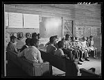 [Untitled photo, possibly related to: Veazy, Greene County, Georgia. The one-teacher Negro school, south of Greensboro]