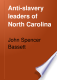 Anti-slavery leaders of North Carolina