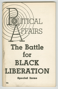 Thumbnail for Political Affairs Vol. XLVII No. 2: The Battle for Black Liberation