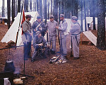 Civil War reenactment, North Carolina