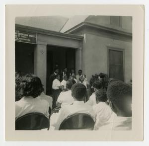 Choir at the Negro Extension Agency