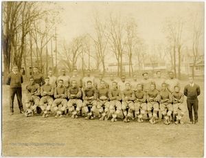 Golden Tornado Football Team, Storer College, Harpers Ferry, W. Va.