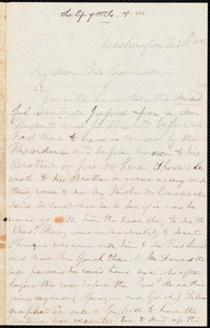 Thumbnail for Letter from L.L. Jameson, Washington, [D.C.], to William Lloyd Garrison, Feb[ruary] 13th 1865