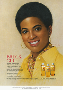 Breck Girl. [Print advertising.] [Women's publications.]