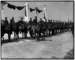 Diplomatic escort on Diplomatic Day during dedication ceremonies for the 1904 World's Fair