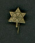 Olympic pin used by Laurie Lewis (Havel) as a member of Team USA volleyball at the Mexico City Summer games, 1968