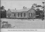 The old Harnett County Negro Rural School, 1924