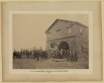 U.S. Fire Department, Alexandria, Va., with steam fire engines, July, 1863